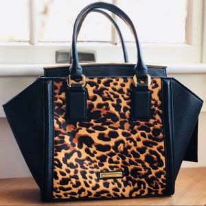 bcbg joslyn cheetah purse